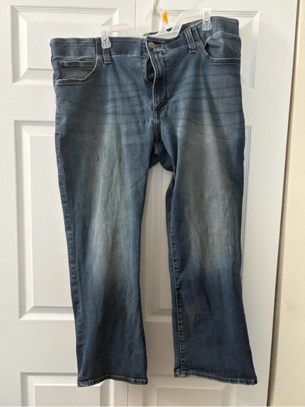 Lee Men's Straight Leg Faded Indigo Jeans